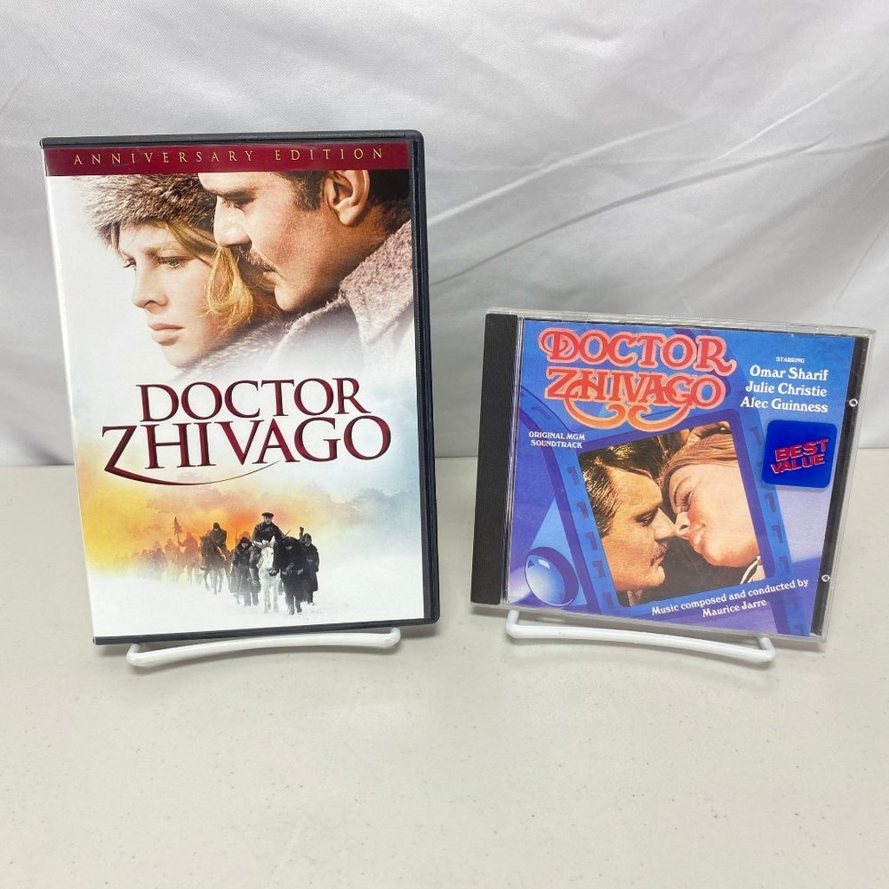 Doctor ZHivago (2010, DVD) Anniversary Edition and Original Soundtrack CD